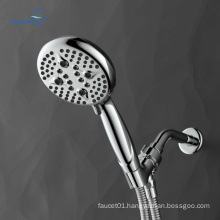 Aquacubic Shower Head with Handheld, High Pressure Shower Head 5 Inches 5 Spray Settings